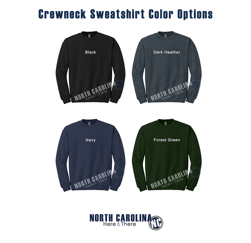 Double Circle State (Custom) - Crewneck Sweatshirt - Print