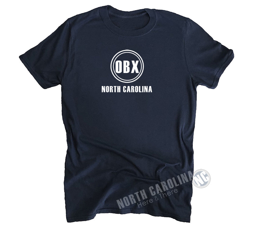 Double Circle OBX (Outer Banks) - Custom - T-Shirt - Adult